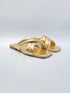 Via Vai kiki lot metallic gold slipper